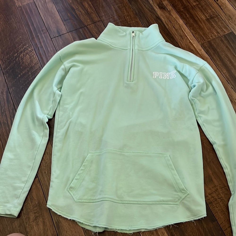 Pink quarter zip jacket